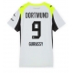 Borussia Dortmund Serhou Guirassy #9 Replike Gostujuci Dres za Ženska 2025-26 Kratak Rukav